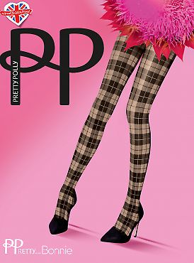 Pretty Polly Bonnie/Tartan ASP6
