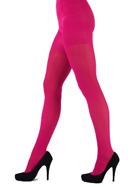 Pretty Polly 60D Colour Opaque Tights Raspberry AVJ8