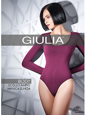 Giulia Body Scollo Ampio Manica Lunga