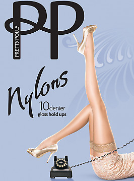 Pretty Polly Nylons Gloss 10 Den Hold Ups