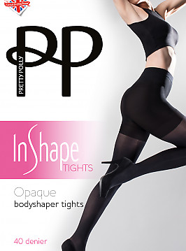 Pretty Polly Opaque Bodyshaper Tights AVS7