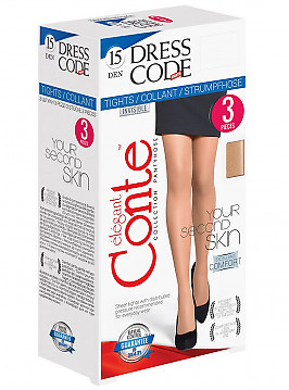 Conte Dress Code 15 (3 Пары)
