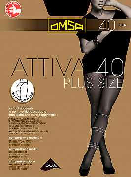 Omsa Attiva 40 XXL Plus Size