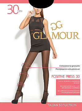 Колготки  с распределенным давлением Glamour Positive Press 30