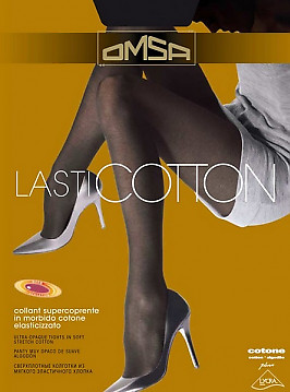 Колготки с хлопком Omsa Lasticotton