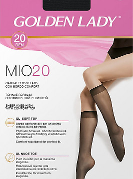 Golden Lady Mio 20 Gambaletto 2 Paia