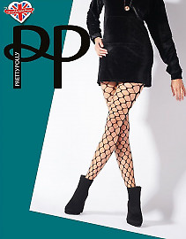 Pretty Polly Very Large Net Tights AVP6