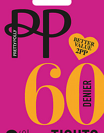 Pretty Polly 60 den opaque 2PP ERM5