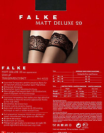 Чулки Falke Matt Deluxe 20 Stay-Up