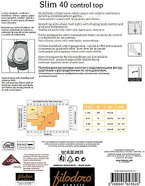 Filodoro Classic Slim 40 Control Top