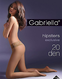 Тонкие колготки с заниженной талией Gabriella Hipsters Exclusive 20 Gabriella Hipsters Exclusive 20