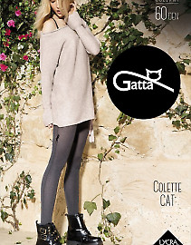 Фантазийные колготки из меланжевой микрофибры Gatta Colette Cat 03 Gatta Colette Cat 03
