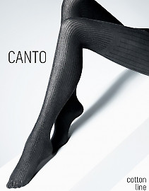 Теплые фантазийные колготки из хлопка Giulia Canto 02