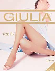 Колготки с открытыми пальцами Giulia Toe 15