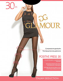 Колготки  с распределенным давлением Glamour Positive Press 30