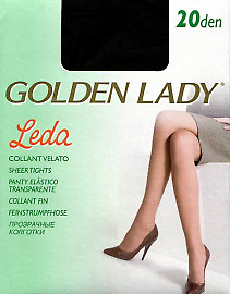Недорогие полиамидные колготки Golden Lady Leda 20