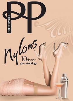 Pretty Polly Nylons Gloss Stockings 10 Den