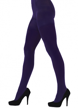 Pretty Polly 60D Colour Opaque Tights Purple Pretty Polly 60D Colour Opaque Tights Purple