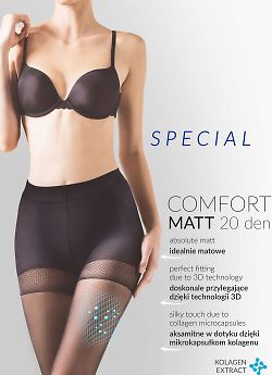 Колготки Gabriella 479 Comfort Matt 20 den Nero Gabriella 479 Comfort Matt 20 den Nero