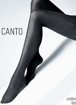 Теплые фантазийные колготки из хлопка Giulia Canto 02