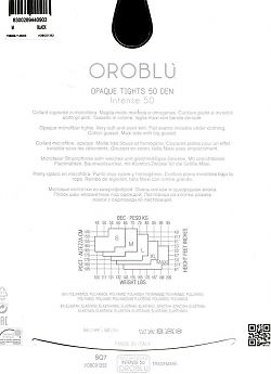 Плотные колготки из мягкой микрофибры Oroblu Intense 50