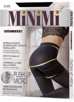 Колготки MiNiMi Push Up Micro 70