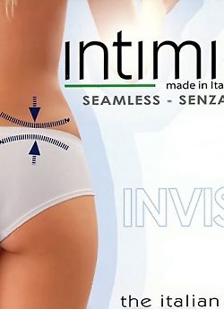 Трусики-шорты с заниженной талией Intimidea Short Sgambato Invisibile Vita Bassa