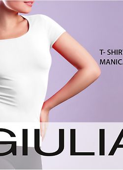 Футболка женская Giulia T-SHIRT SCOLLO AMPIO M.CORTA