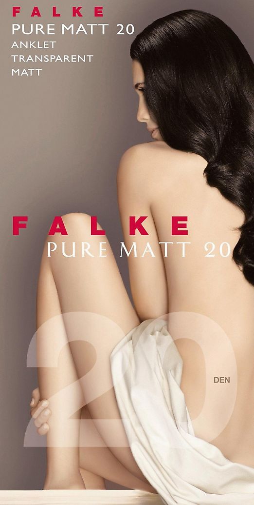 Falke Pure Matt 20 Anklet