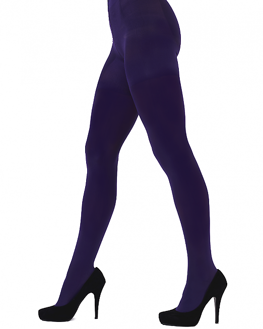 Pretty Polly 60D Colour Opaque Tights Purple