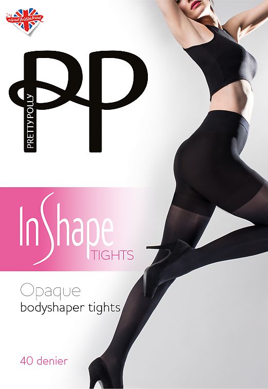 Pretty Polly Opaque Bodyshaper Tights AVS7