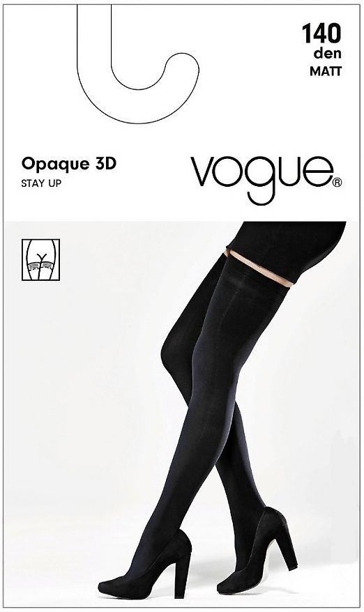 Vogue Opaque 140 3d Stay Up