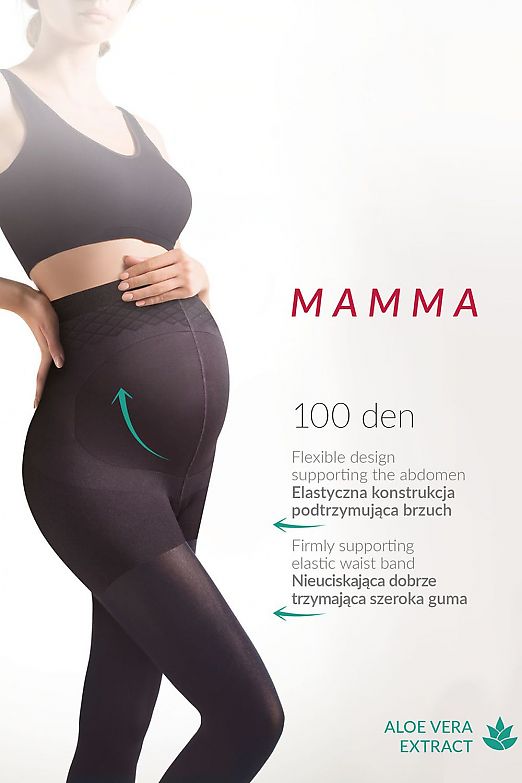 Gabriella 174 Mamma 100 den Nero