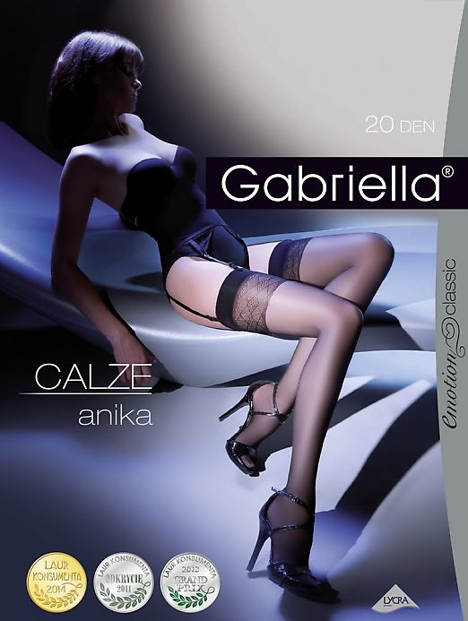 Чулки под пояс Gabriella Calze Anika