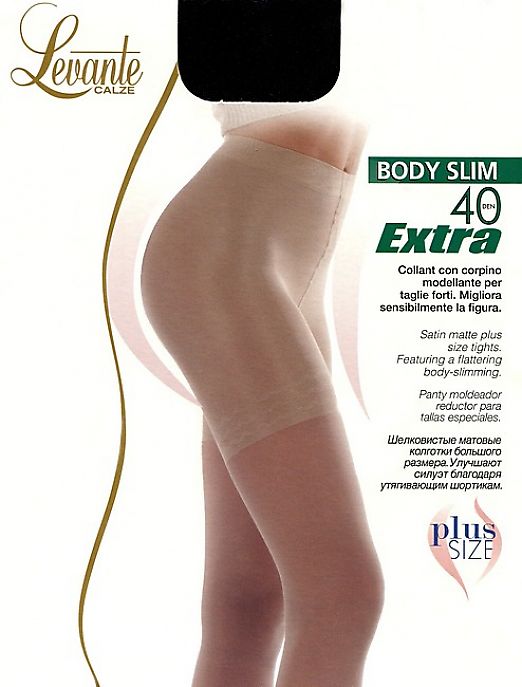 Колготки большого размера Levante Body Slim 40 Extra