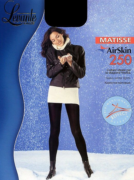 Теплые колготки Levante Matisse Airskin 250