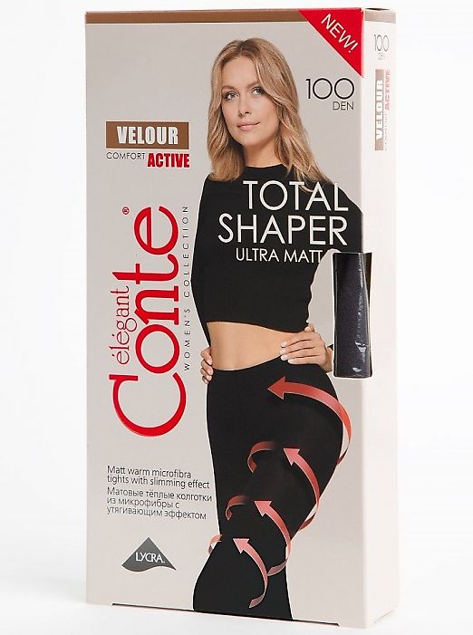 Колготки Conte Velour Active 100