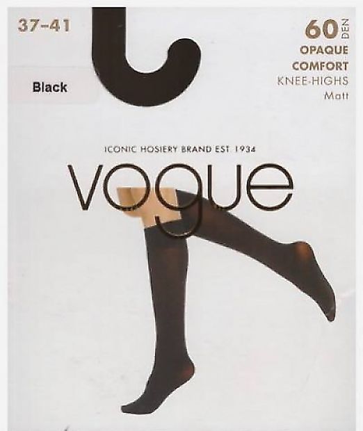 Женские гольфы Vogue Opaque Comfort 60 Knee-Highs