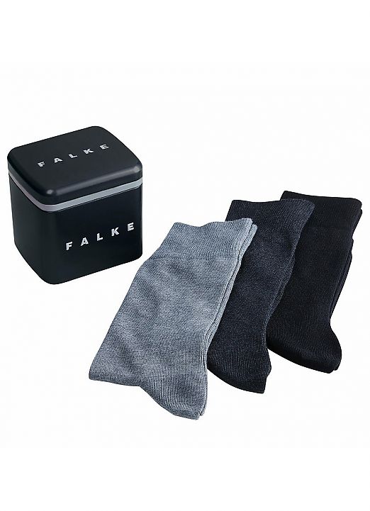 Falke Happy Box 3-Pack Men Socks 13057-0010