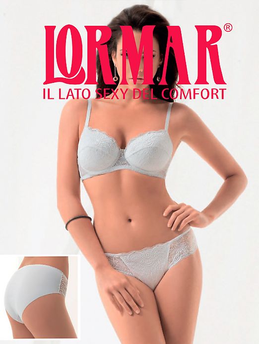 Lormar Slip Medio in Pizzo Profilo