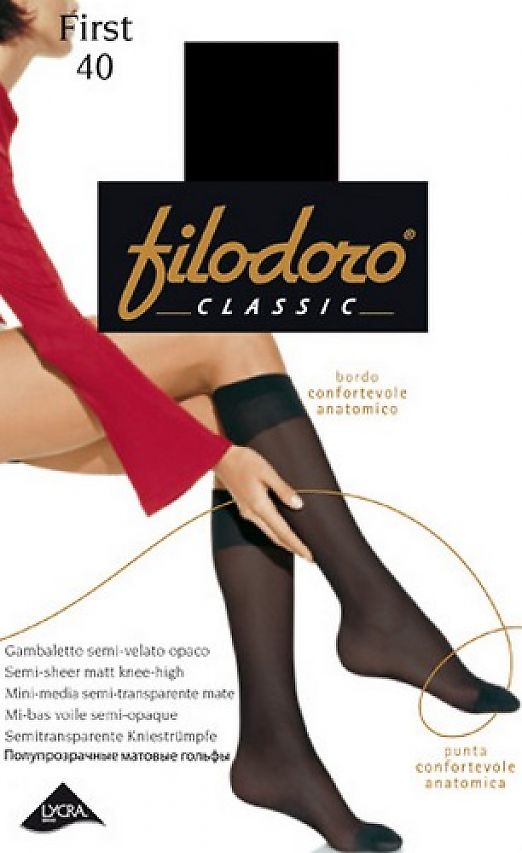 Гольфы женские Filodoro Classic First 40 Gambaletto