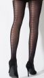 Pretty Polly Pattern Backseam Tights AWB1